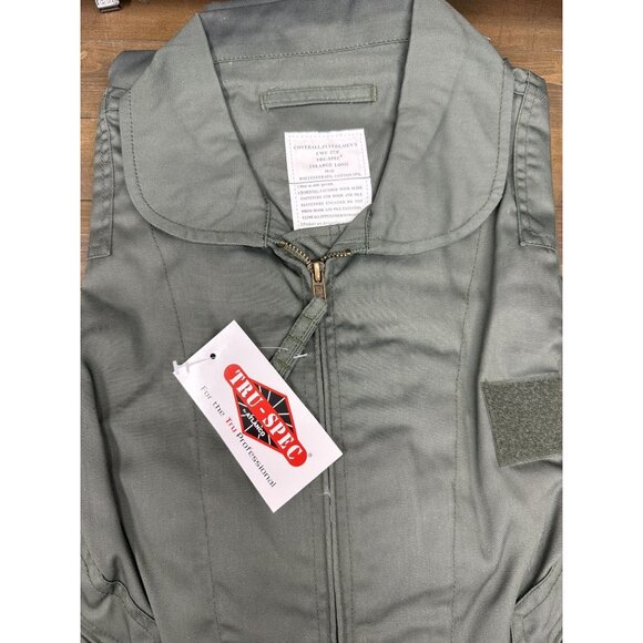 Tru-Spec Sage Green TRU 27-P Flight Suit 2XL Long NWT - Picture 3 of 4